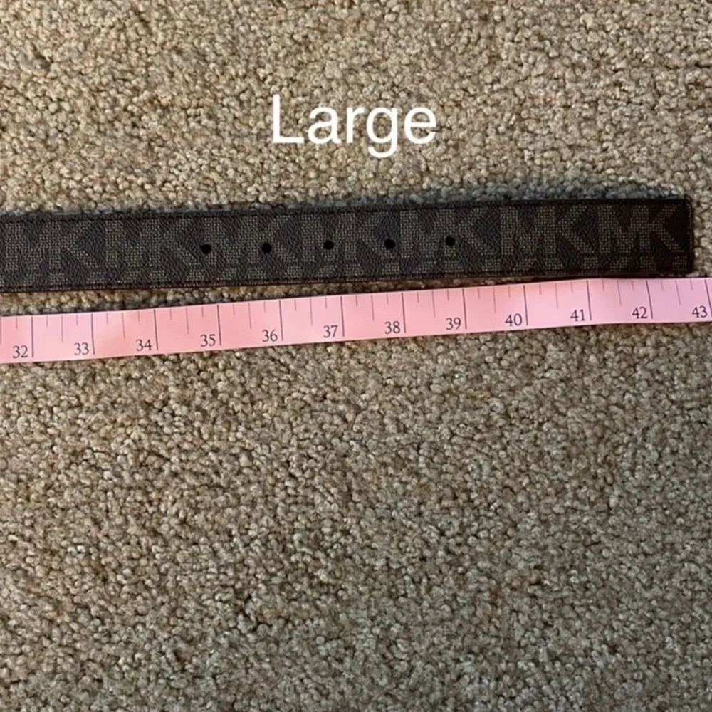 Michael Kors Reversible Leather Gold & Brown Belt. NWT